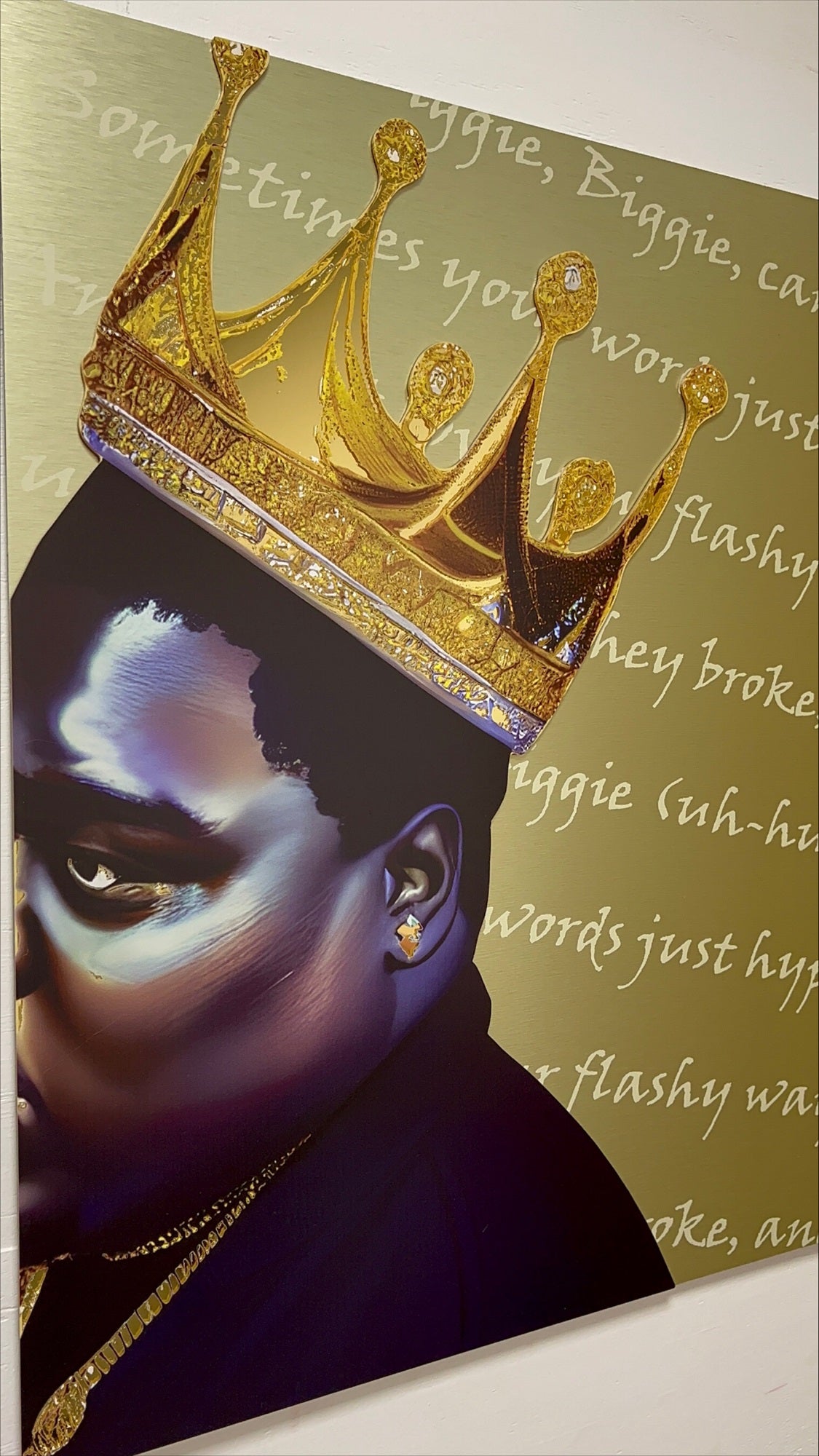 Notorious B.I.G. High-Quality UV Printed Limited Edition Wall Art